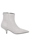 Patrizia Pepe Ankle Boots In Light Grey