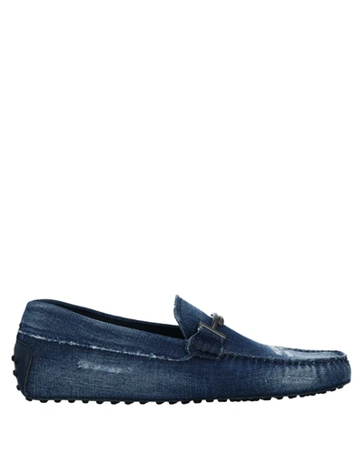 Tod's Loafers In Blue