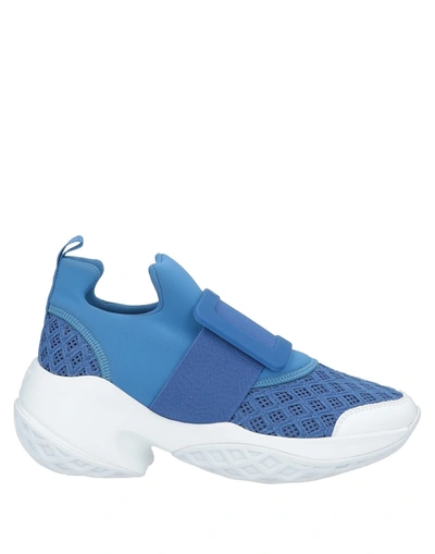 Roger Vivier Sneakers In Azure