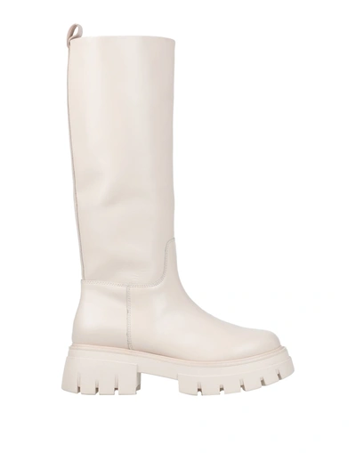 Ash Knee Boots In White