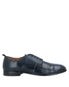 Moma Lace-up Shoes In Navy Blue