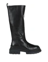 Ash Gold 50mm Knee-length Boots In Black