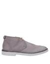 Alberto Fasciani Ankle Boots In Grey