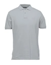 Jeckerson Polo Shirts In Grey