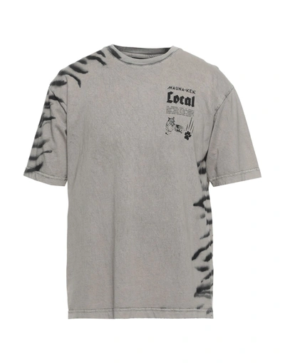 Mauna Kea Mauna-kea Interactive T-shirt In Grey
