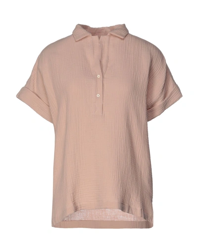 Masscob Blouses In Light Brown