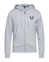 True Religion Sweatshirts In Light Grey