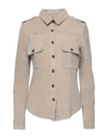 Andrea D'amico Shirts In Beige