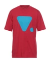 Valvola. T-shirts In Red
