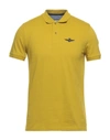 Aeronautica Militare Polo Shirts In Acid Green