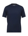 Fedeli T-shirts In Dark Blue