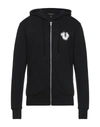 True Religion Logo-embroidered Zip-up Stretch-velour Hoody In Jet Black