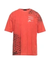 Mauna Kea Logo Crew-neck T-shirt In Orange