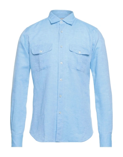 Xacus Shirts In Sky Blue