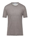 Cruciani T-shirts In Dove Grey
