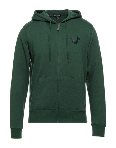 True Religion Sweatshirts In Dark Green