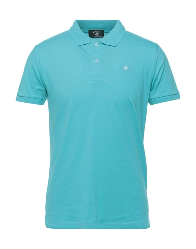 Beverly Hills Polo Club Polo Shirts In Blue