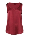 Brunello Cucinelli Tops In Red