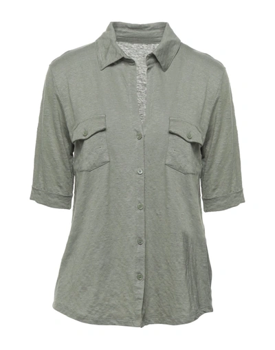 Majestic Shirts In Green