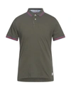 Yes Zee By Essenza Polo Shirts In Green