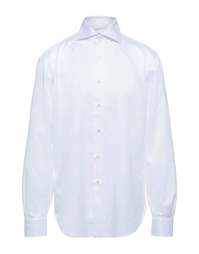 Barba Napoli Shirts In White