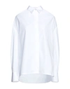 GIVENCHY GIVENCHY WOMAN SHIRT WHITE SIZE 8 COTTON