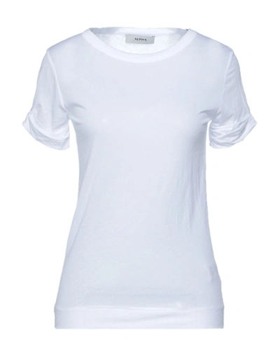 Alpha Studio T-shirts In White