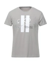 Yes Zee By Essenza T-shirts In Dove Grey