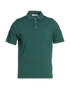 Alpha Studio Polo Shirts In Green