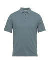 Alpha Studio Polo Shirts In Grey