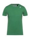 K-way T-shirts In Green