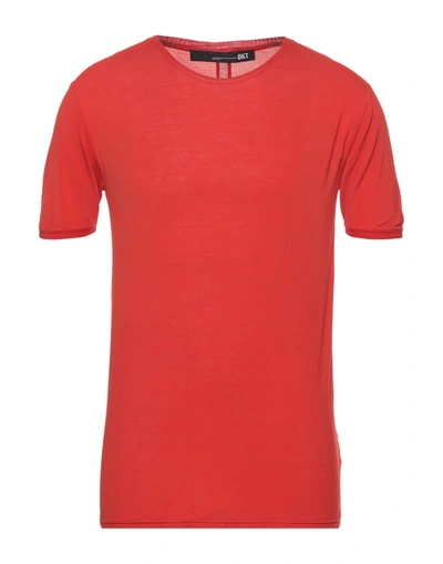 Diktat T-shirts In Red