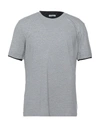 Paolo Pecora T-shirts In Grey