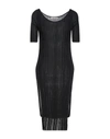 Gentryportofino Woman Sweater Black Size 12 Viscose