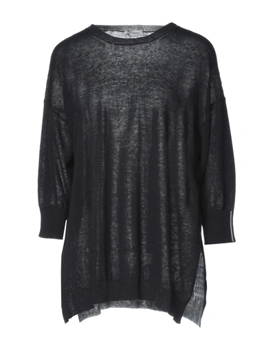 Shop Peserico Sweaters In Dark Blue