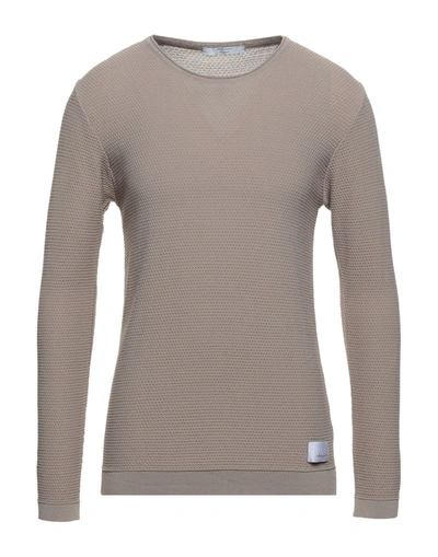 Adriano Langella Sweaters In Dove Grey