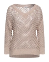 Peserico Sweaters In Sand