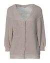 Peserico Cardigans In Grey