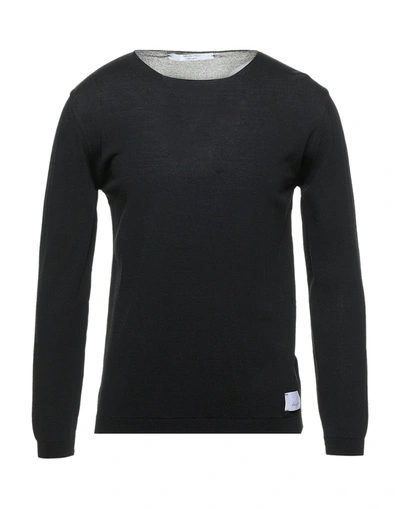 Adriano Langella Sweaters In Black