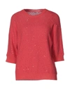 Peserico Sweaters In Coral