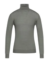 Paolo Pecora Turtlenecks In Sage Green