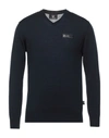 Plein Sport Sweaters In Dark Blue