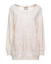 N.o.w. Andrea Rosati Cashmere Sweaters In White