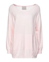 N.o.w. Andrea Rosati Cashmere Sweaters In Pink