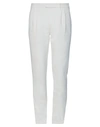 Eleventy Mens White Cotton Pants In White