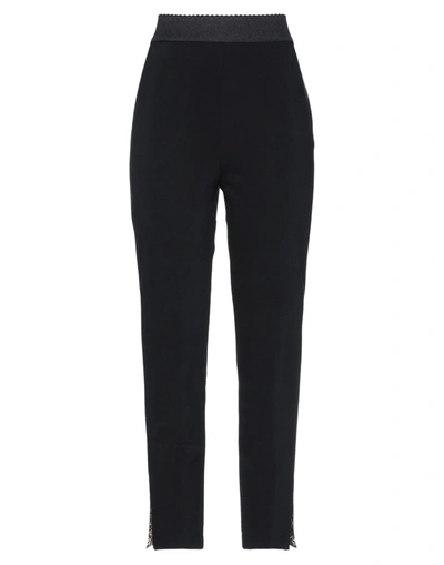Elisabetta Franchi Woman Pants Black Size 6 Viscose, Cotton, Polyamide, Elastane
