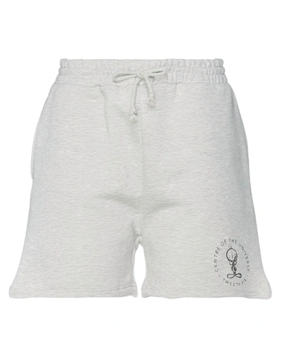 Na-kd Woman Shorts & Bermuda Shorts Light Grey Size Xs Polyester, Cotton