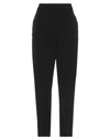 Eileen Fisher Plus Size Washable Stretch-crepe Slim Ankle Pants In Black