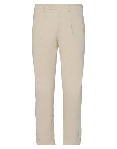 Yan Simmon Pants In Beige