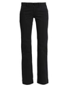 Ba&sh Ross Cotton-blend Twill Bootcut Pants In Black